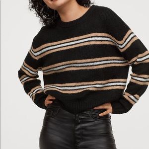 NWOT H&M Boxy Rib Knit Sweater
